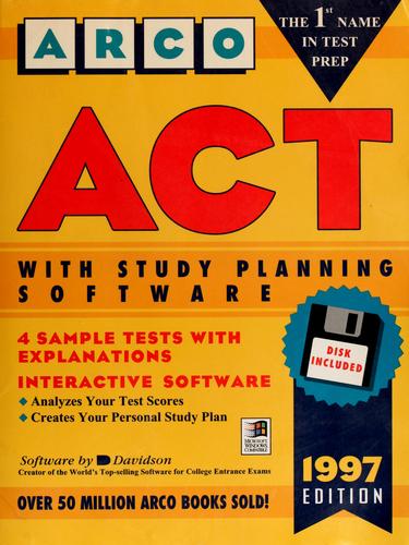 Cover image for Act: User's Manual With Study Planning Software (Book and Disk.)