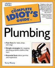 Cover image for Complete Idiot's Guide to Plumbing