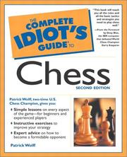 Cover image for The Complete Idiot's Guide to Chess (2nd Edition)
