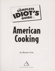 Cover image for The Complete Idiot's Guide to American Cooking