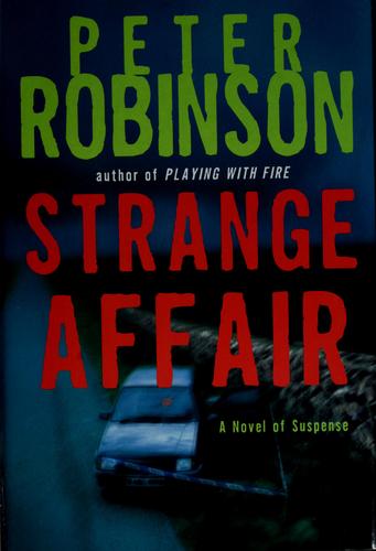 Cover image for Strange Affair: A Novel of Suspense (Inspector Banks Mysteries)