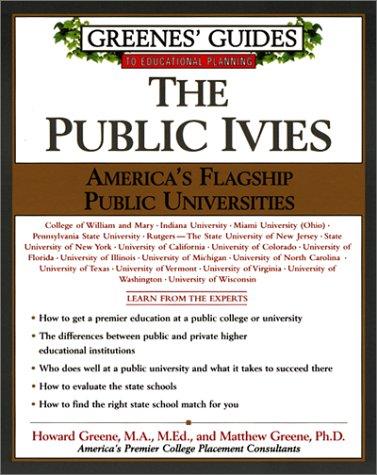 Cover image for The Public Ivies: America's Flagship Public Universities
