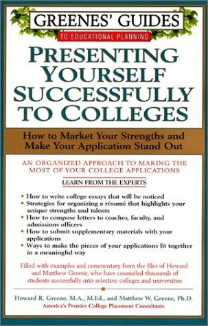 Cover image for Greenes' Guide to Educational Planning: Presenting Yourself Successfully To Colleges