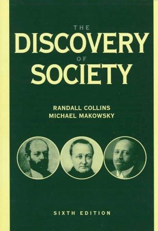 Cover image for The Discovery of Society