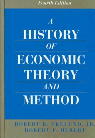 Cover image for A History of Economic Theory and Method