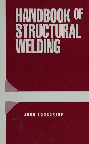 Cover image for Handbook of structural welding