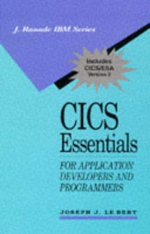 Cover image for Cics Essentials for Application Developers and Programmers (J Ranade Ibm Series)