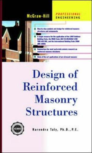 Cover image for Design of Reinforced Masonry Structures
