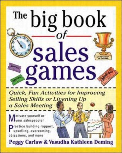 Cover image for The Big Book of Sales Games 1/e