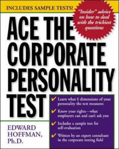 Cover image for Ace the Corporate Personality Test