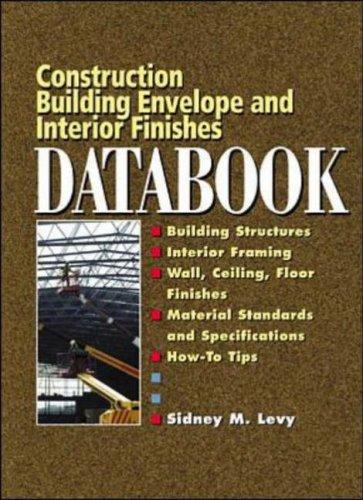 Cover image for Building Envelope and Interior Finishes Databook