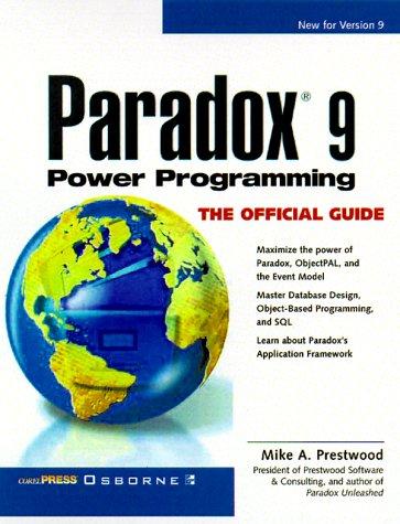Cover image for Paradox 9 Power Programming