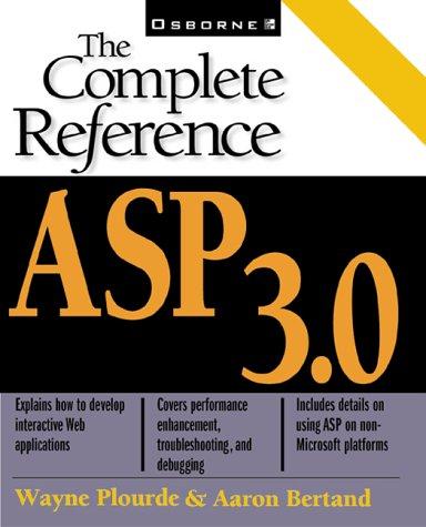 Cover image for ASP 3.0