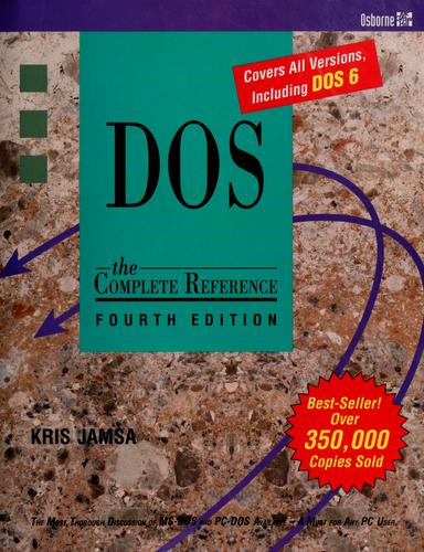 Cover image for DOS: The Complete Reference