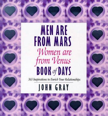 Cover image for Men Are from Mars, Women Are from Venus : Book of Days: 365 Inspirations to Enrich Your Relationships