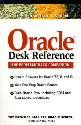 Cover image for Oracle Desk Reference