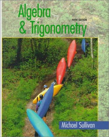 Cover image for Algebra and Trigonometry (5th Edition)