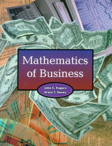 Cover image for Mathematics of Business