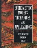 Cover image for Econometric Models, Techniques, and Applications (2nd Edition)