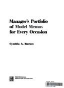 Cover image for Manager's Portfolio of Model Memos for Every Occasion