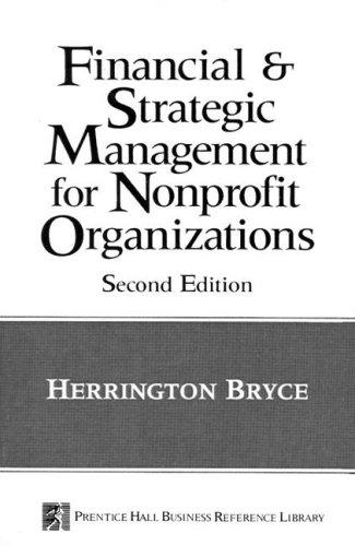Cover image for Financial and Strategic Management for Non-Profit Organizations, The (2nd