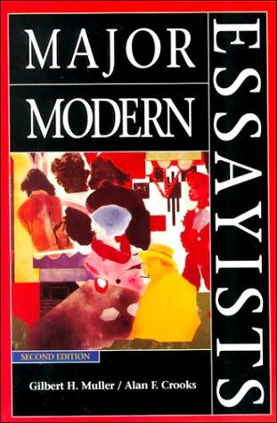 Cover image for Major Modern Essayists (2nd Edition)
