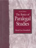 Cover image for The Basics of Paralegal Studies