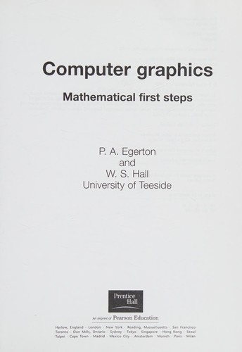 Cover image for Computer Graphics