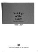 Cover image for Sociology of the Family (2nd Edition) [Facsimile] [Hardcover] by Nock, Steven
