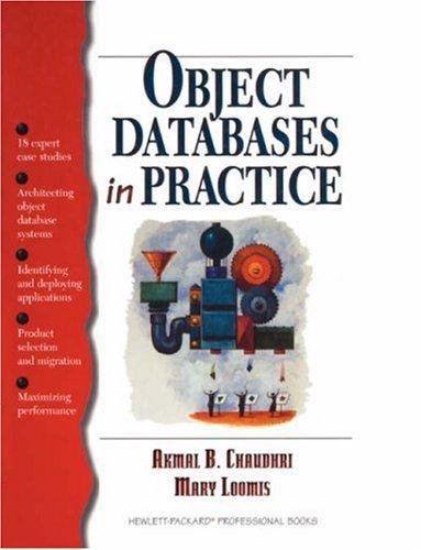 Cover image for Object Databases in Practice