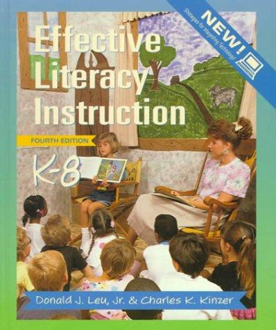 Cover image for Effective Literacy Instruction, K-8 (4th Edition)