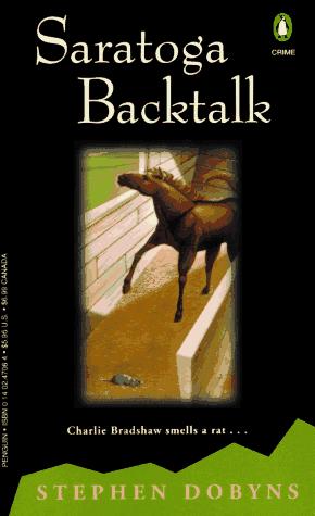 Cover image for Saratoga Backtalk: A Charlie Bradshaw Mystery