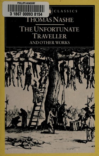 Cover image for The Unfortunate Traveller and Other Works (Penguin Classics)