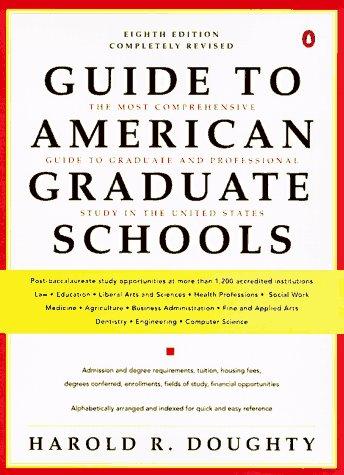 Cover image for Guide to American Graduate Schools: Eighth Revised Edition (Guide to American Graduate Schools)
