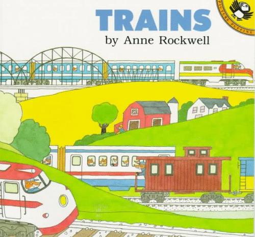Cover image for Trains (Anne Rockwell's Transportation Series)