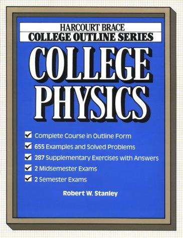 Cover image for College Physics (Harcourt Brace Jovanovich College Outline Series)