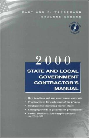 Cover image for 2000 state and local government contractor's manual