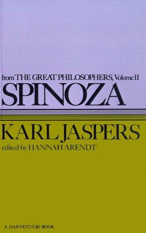 Cover image for Spinoza. From The Great Philosophers:The Original Thinkers