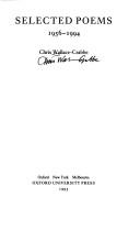 Cover image for Selected Poems - 1956 - 1994
