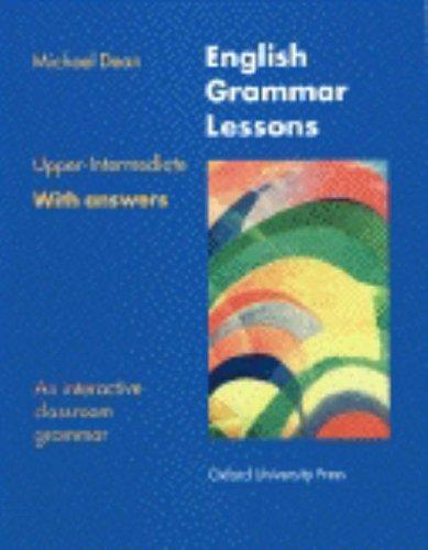 Cover image for English Grammar Lessons