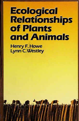 Cover image for Ecological Relationships of Plants and Animals
