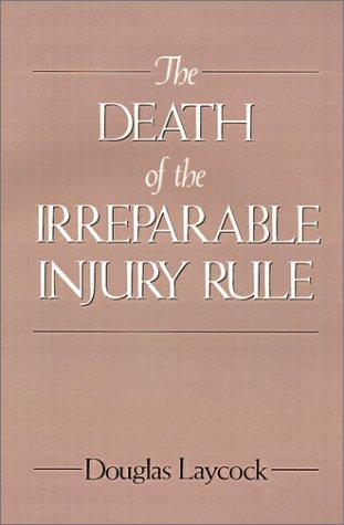 Cover image for The Death of the Irreparable Injury Rule