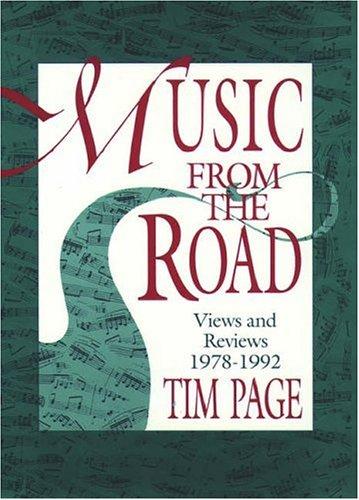Cover image for Music from the Road: Views and Reviews 1978-1992