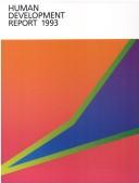 Cover image for Human Development Report 1993 (Human Development Report)