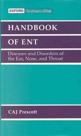 Cover image for Handbook of Ear, Nose, and Throat (OUPSA Medical Handbook Series)