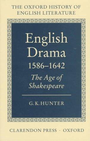 Cover image for English drama 1586-1642
