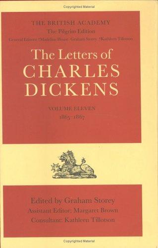 Cover image for The Letters of Charles Dickens: Volume 11: 1865-1867 (Letters of Charles Dickens)