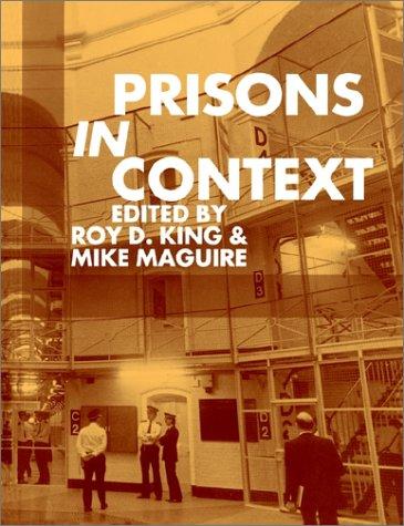 Cover image for Prisons in Context (Clarendon Paperbacks)