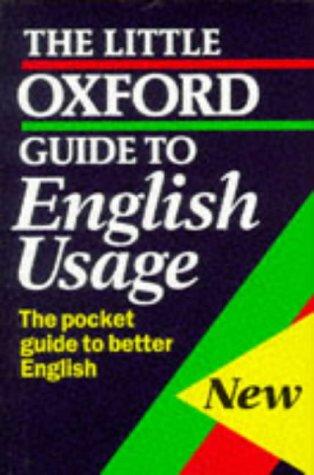 Cover image for The Little Oxford Guide to English Usage