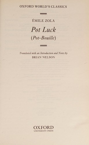 Cover image for Pot luck